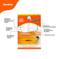 Shampoo 420ml+ Acondicionador 200ml  Ginseng V-B5